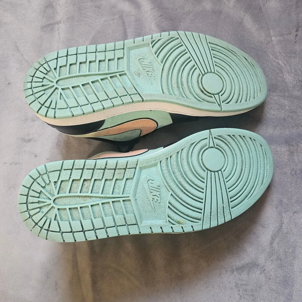Air Jordan 1 Low SE Tropical‎ Twist Mens 13 Black Turquoise - Picture 6 of 10
